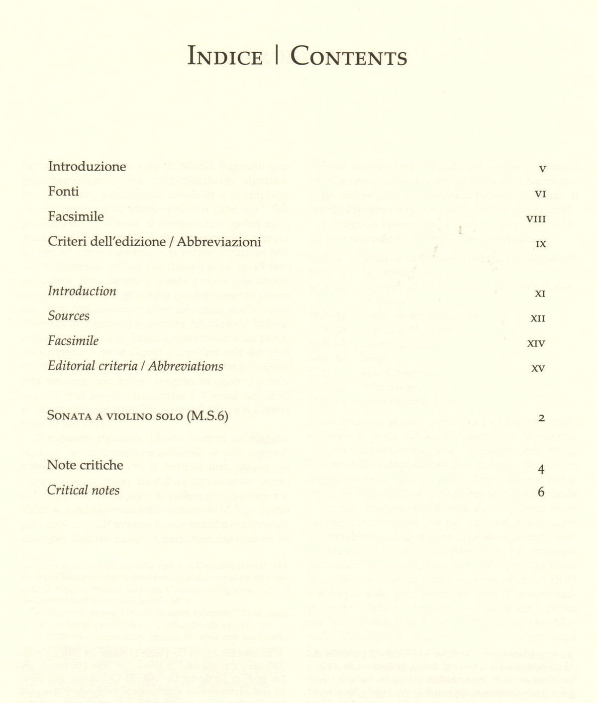 Paganini, Nicolo - Sonata for Solo Violin (Merveille de Paganini, M.S. 6) - Critical Edition by Italo Vescovo - Ricordi
