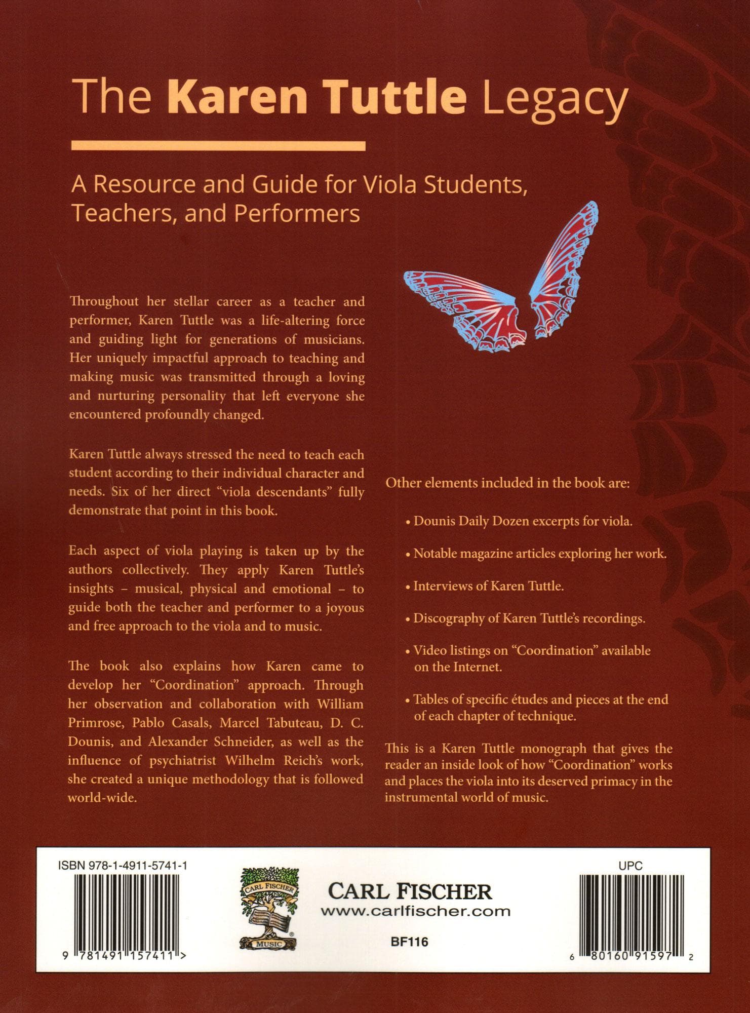 The Karen Tuttle Legacy: A Resource and Guide for Viola Students, Teachers, and Performers