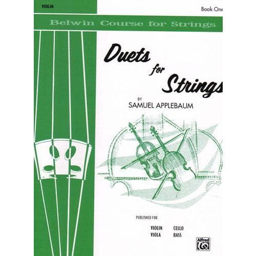 Applebaum, Samuel - Duets For Strings - Book 1 for Violin - Belwin/Mills Publication