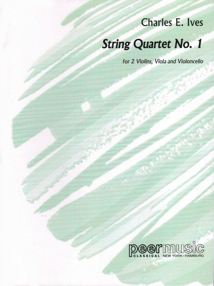 Ives, Charles -String Quartet No 1 (1896) - SCORE ONLY - Peer International Edition