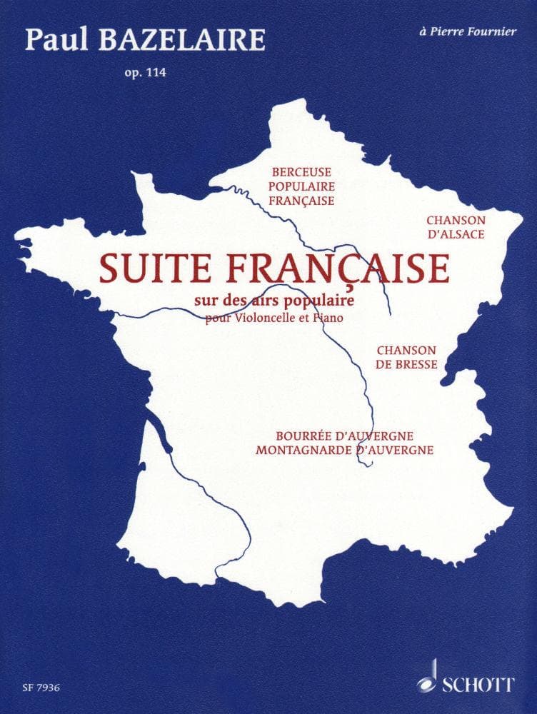 Bazelaire - Suite Francaise Op 114 - Theodore Presser Publication