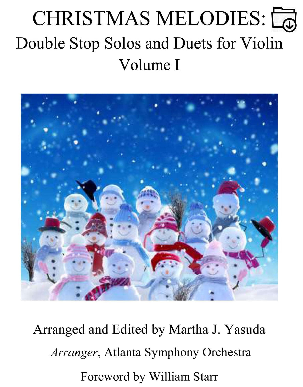 Yasuda - Christmas Melodies: Double Stop Solos & Duets For Violin, Volume I - Dig. DL