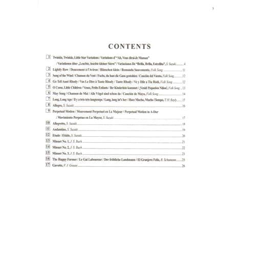 Suzuki Violin School Piano Accompaniment, Volume 1