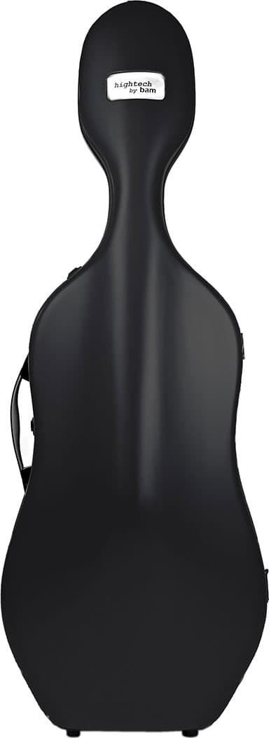 BAM Suprême Hightech Polycarbonate 2.9 Slim Cello Case in Black with Black Hardware