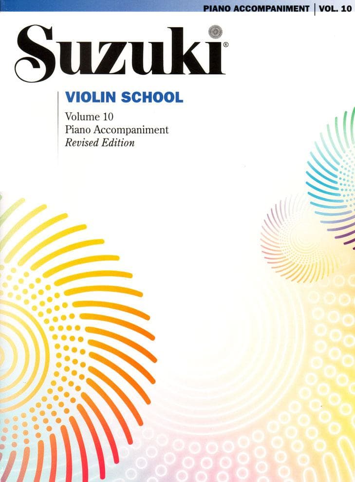 Suzuki Violin School Piano Accompaniment, Volume 10