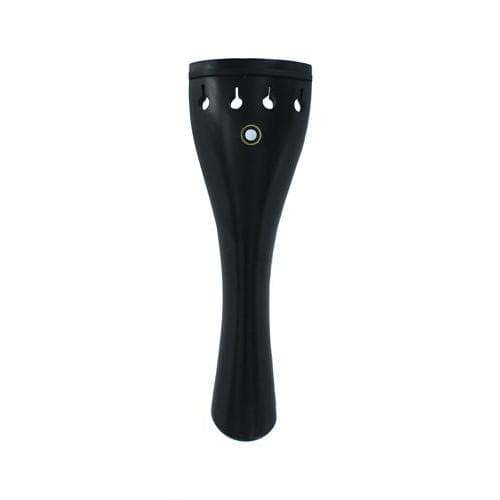 Ebony Viola Tailpiece with Gold Ring Full Size 13.5 cm