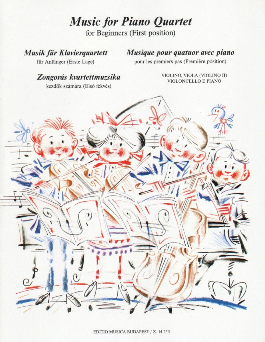 Pejtsik/Vigh - Music for Piano Quartet Violin, Viola (or Violin 2), Cello, Piano Published by Editio Musica Budapest