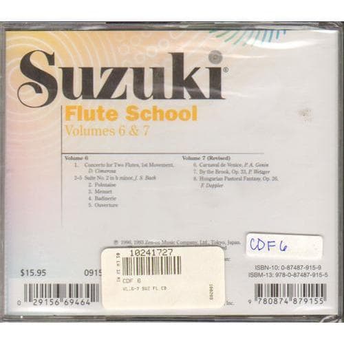 Suzuki Flute School CD, Volumes 6 and 7