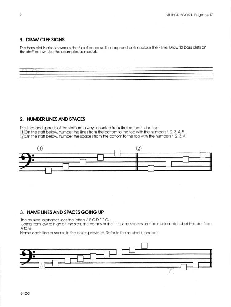All For Strings - Theory Workbook 1 for Cello by Gerald E Anderson and Robert S Frost