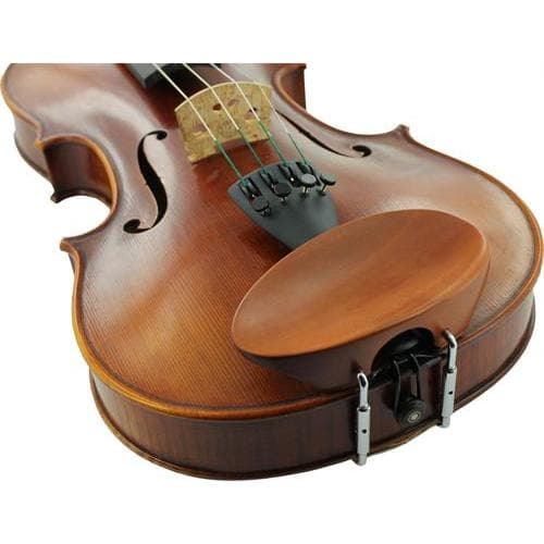 Flesch Boxwood Violin Chinrest - Center Mounted with No Hump