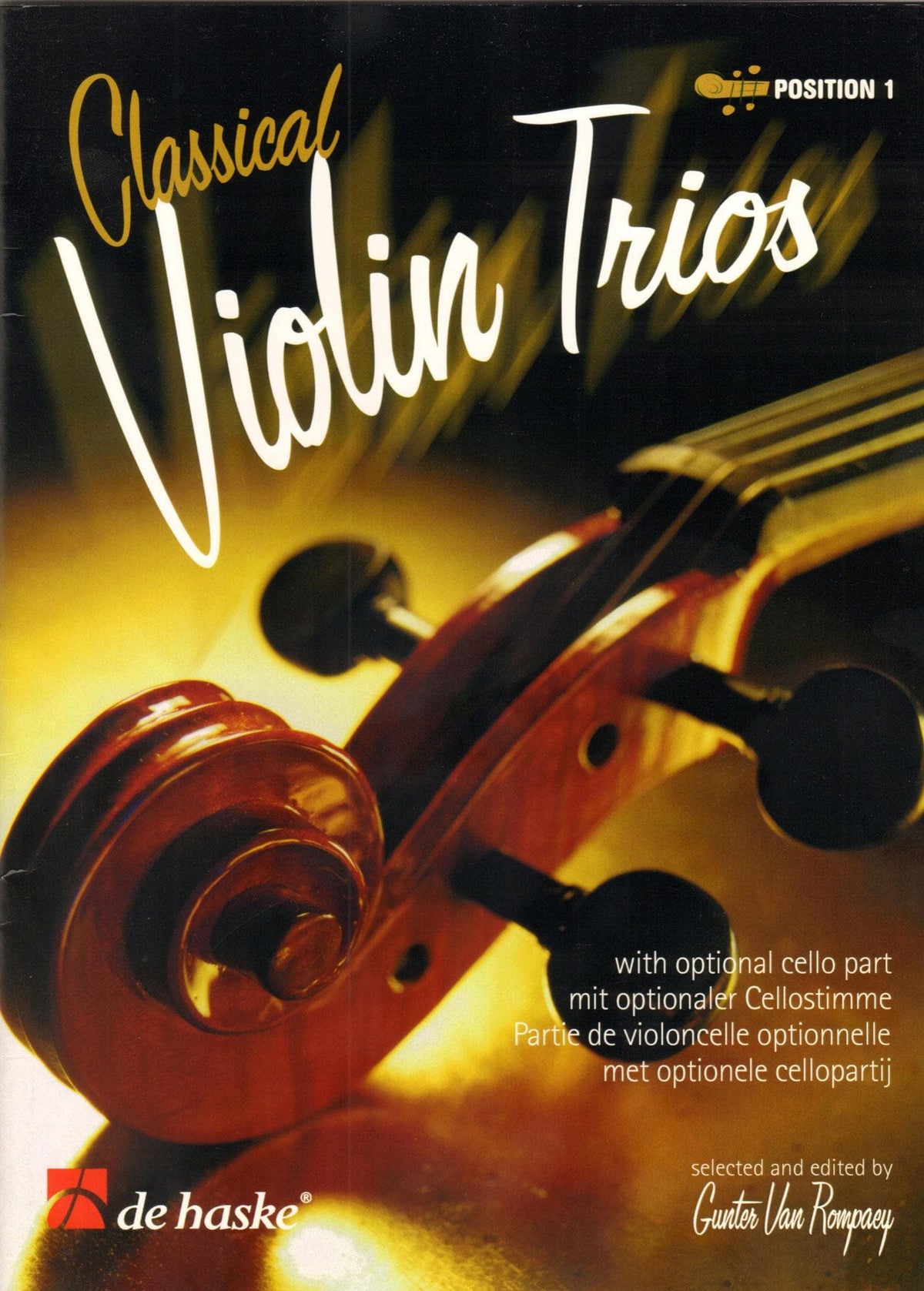 Classical Violin Trios (w/ Opt Cello Part)
