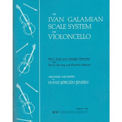 Galamian, Ivan - Scale System, Volume 1 - Cello - arranged and edited by Hans Jørgen Jensen - EC Schirmer Edition