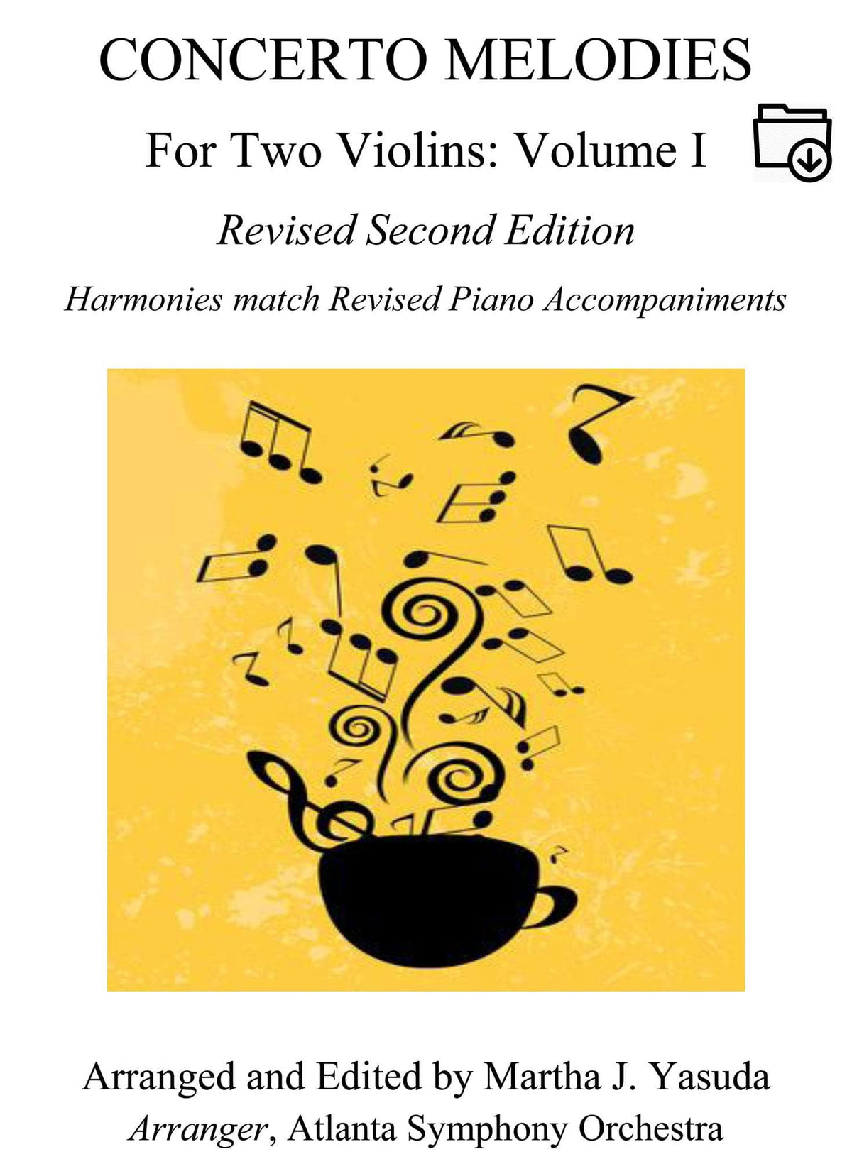 Yasuda, Martha - Concerto Melodies For Two Violins, Volume I, 2nd Edition - Digital Download
