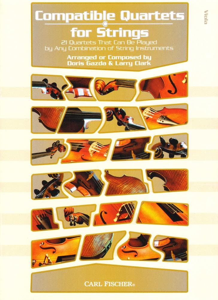 Gazda / Clark - Compatible Quartets for Strings Viola - Carl Fischer