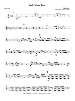 American Folk Songs for String Orchestra - Score and Parts - Arranged by Andy Carlson - String Letter Publishing