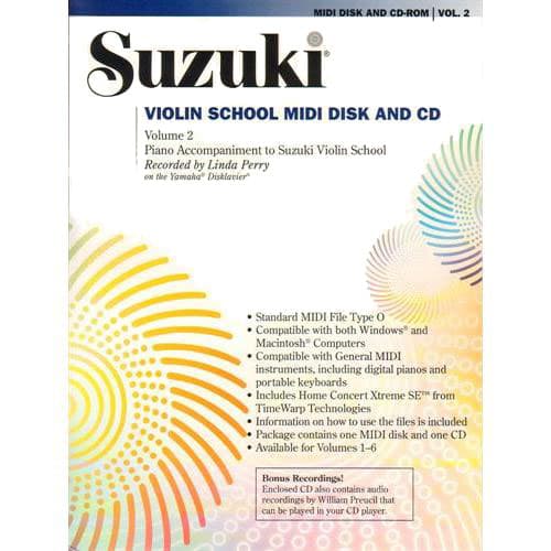 Suzuki Violin School Vol. 2 MIDI CD-ROM