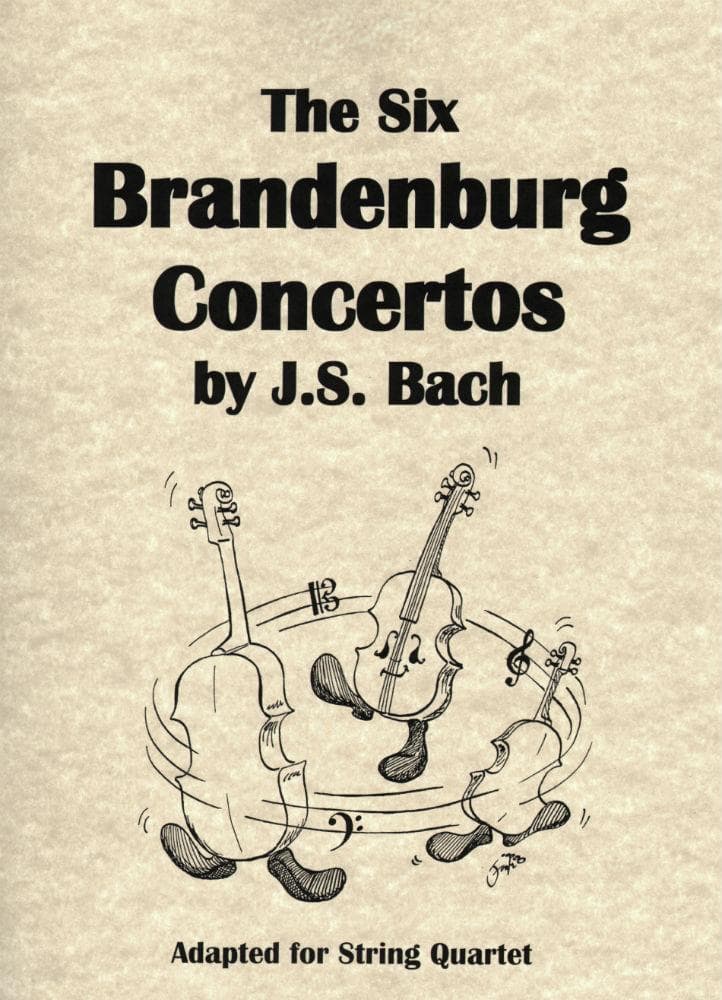 Bach, JS - The 6 Brandenburg Concertos for String Quartet