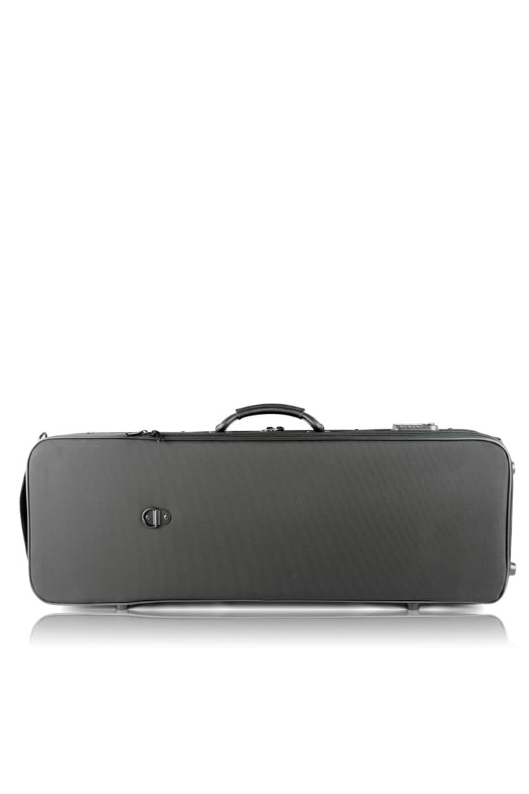 Bam Stylus Oblong Viola Case Black Silver