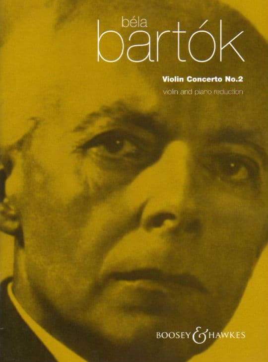 Bartók, Béla - Violin Concerto No 2, Sz 117 - Violin and Piano - Boosey & Hawkes Edition