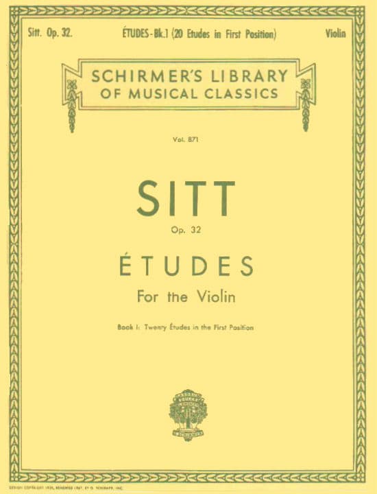 Beginner Violin Etudes for Music Education