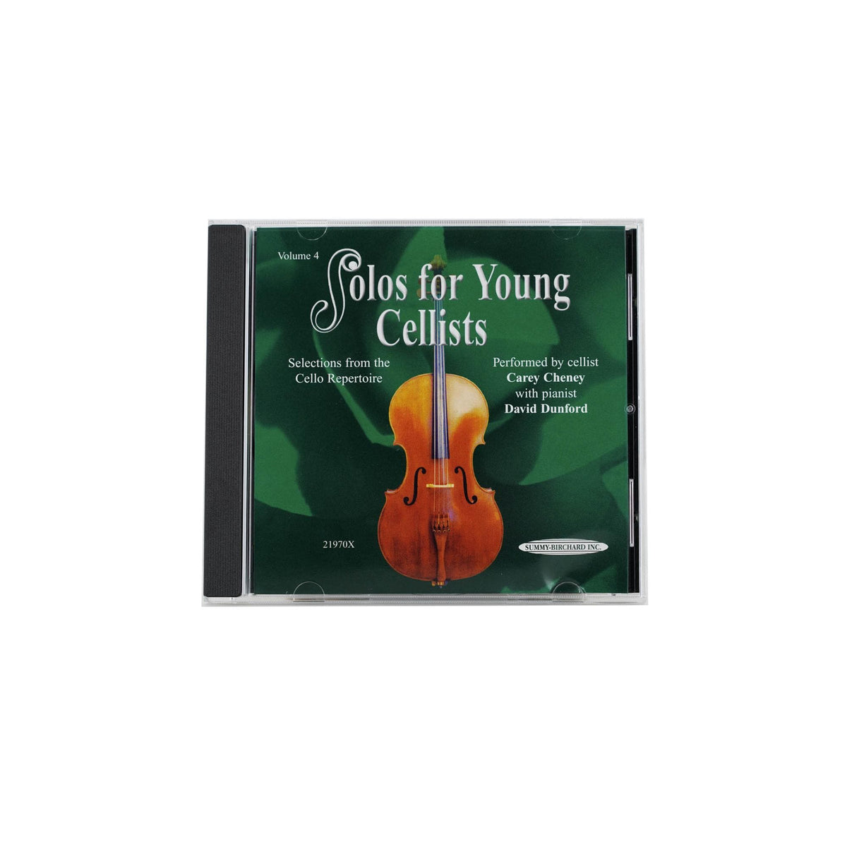 Solos for Young Cellists: Volume 4 CD by Carey Cheney