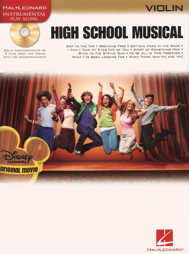 High School Musical - Violin - Book/CD set - Hal Leonard Edition