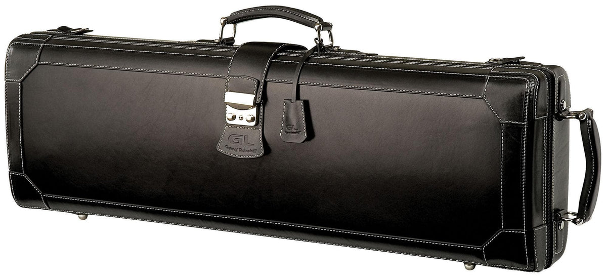 GL Pentagon Violin Case Black Leather