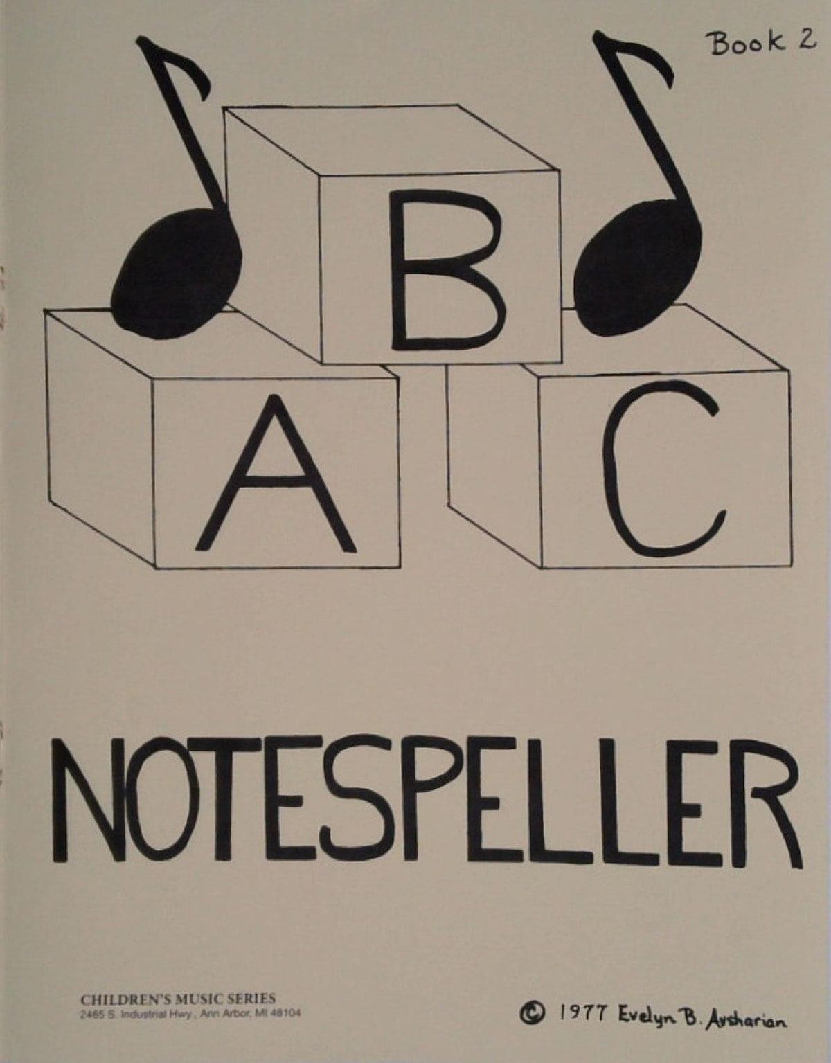 ABC Notespeller - Workbook 2 for Strings by Evelyn Avsharian - Digital Download