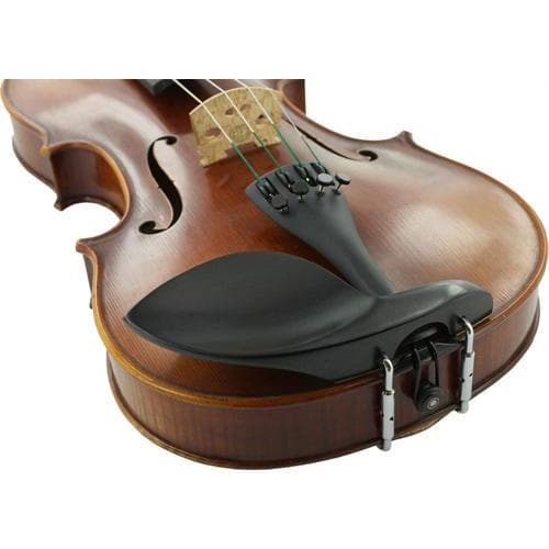 Guarneri Ebony Viola Chinrest - Large Plate