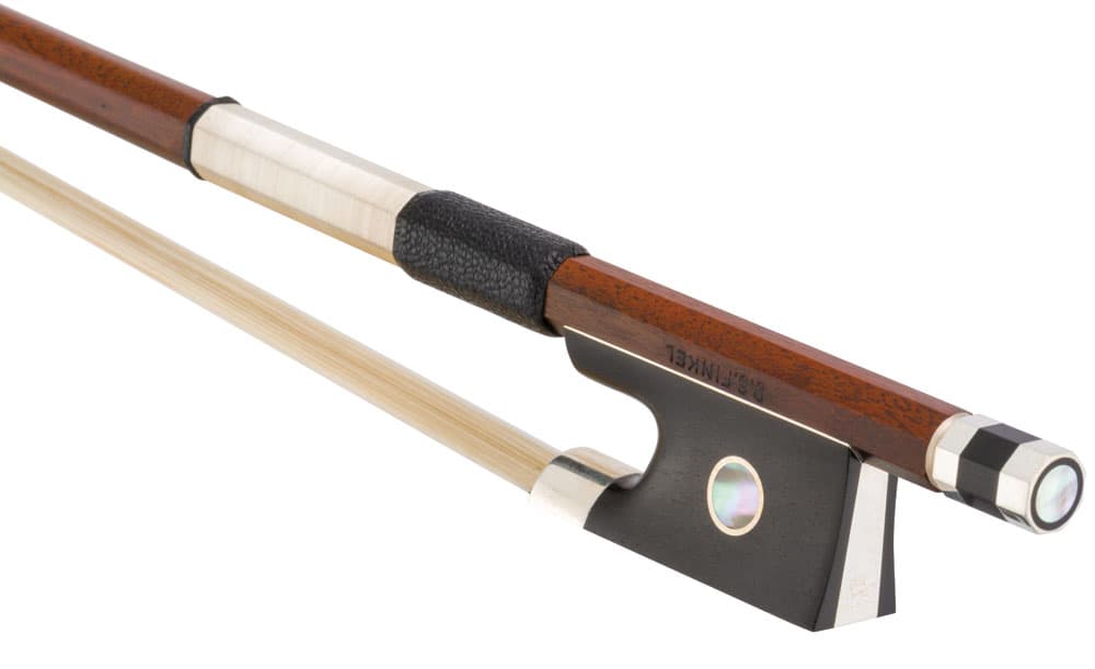 Daniela Finkel Pernambuco Viola Bow, Schwanden, Ebony/Silver