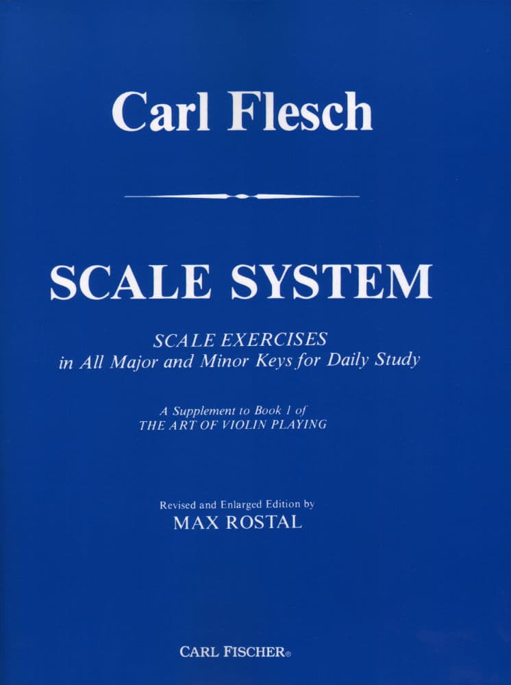 Carl Flesch Scale System for Violin - Revised by Rostal - Fischer Edition