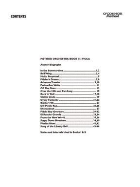 O'Connor Method for Orchestra - Book II - Viola Part - Digital Download