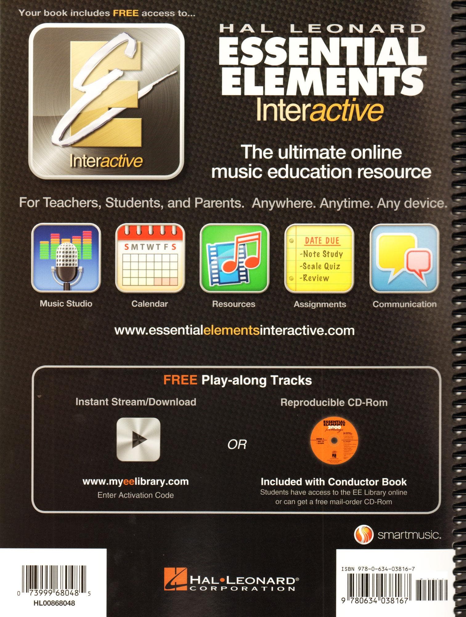 Essential Elements Interactive (formerly 2000) for Strings - Teacher Manual Book 1 - by Allen/Gillespie/Hayes - Hal Leonard Publication