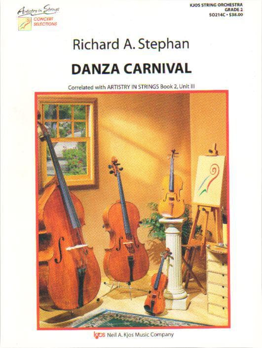 Stephan, Rudolf - Danza Carnival for String Orchestra - Neil A Kjos Music Company