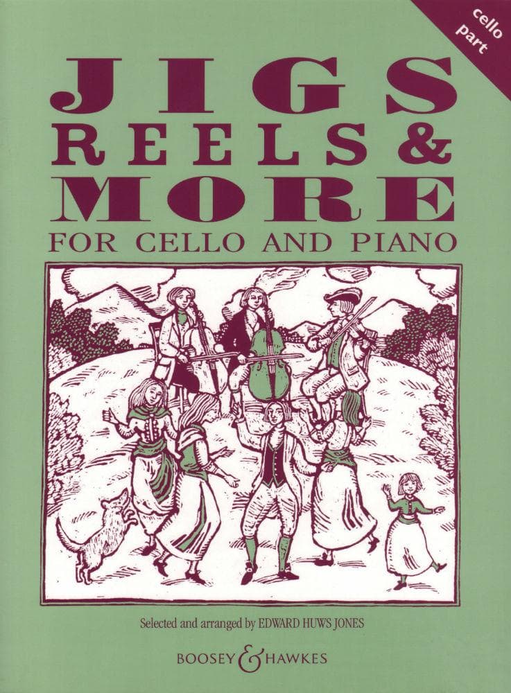 Jones, Edward Huws - Jigs, Reels, and More - Cello part ONLY - Boosey & Hawkes Edition
