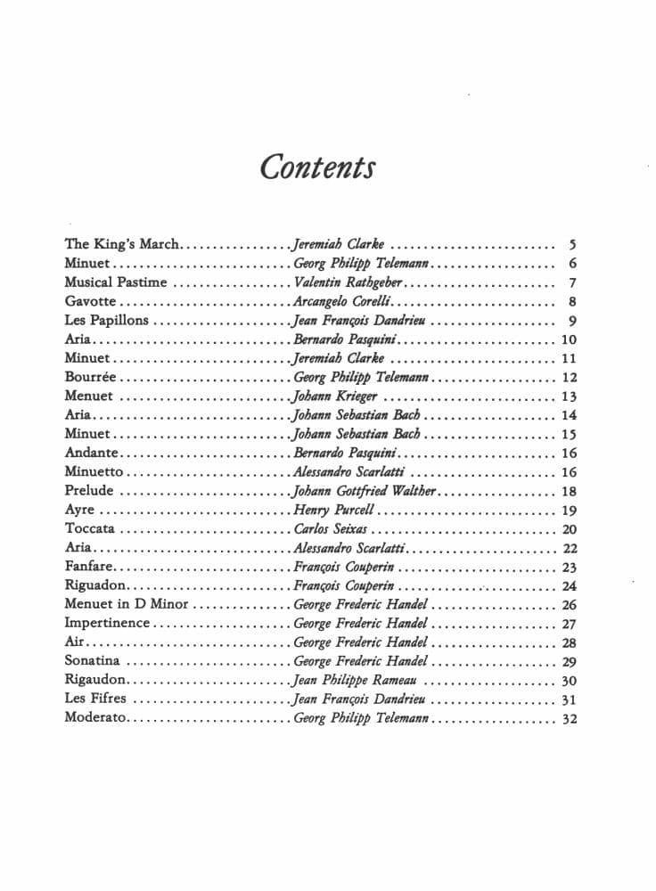 Barlow, Betty - Easy Baroque Duets for Two Violins - Summy-Birchard Publications