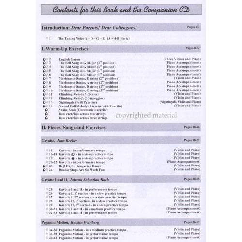 Step by Step Volume 3B with CD (Mother Tongue Method) Arranged by Kerstin Wartberg For Violin Published by Alfred Music Publishing