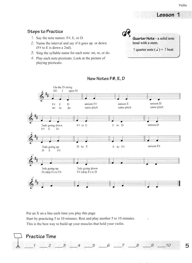 Odegaard, Denese - Simply Strings, Violin Book 1 - Violin - Northeastern Music