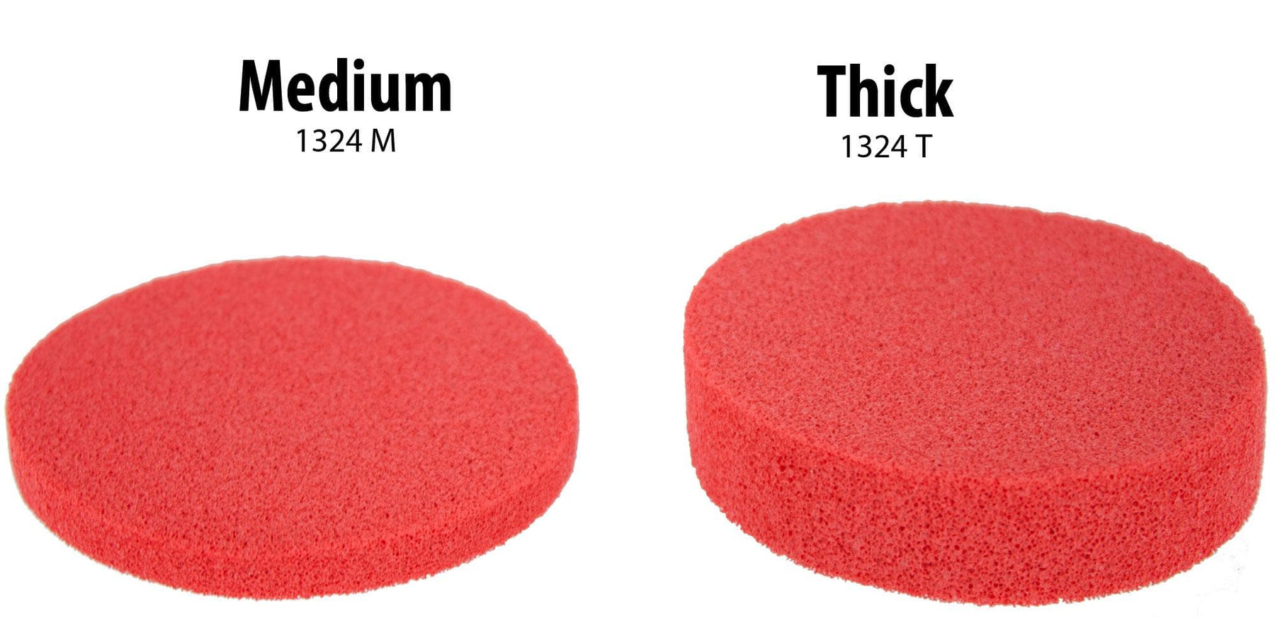 Red Sponge Shoulder Pad 2 Pack