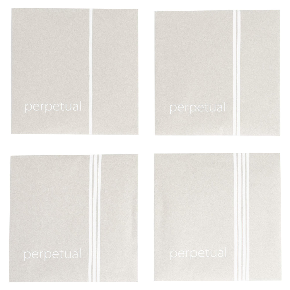 Pirastro Perpetual Cadenza Violin String Set - 4/4 Size - Medium Gauge