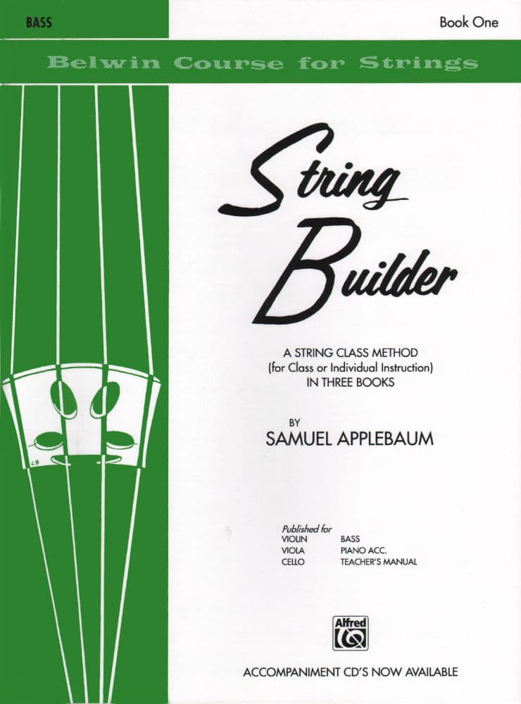 Applebaum, Samuel - String Builder - Book 1 for Double Bass - Belwin/Mills Publication