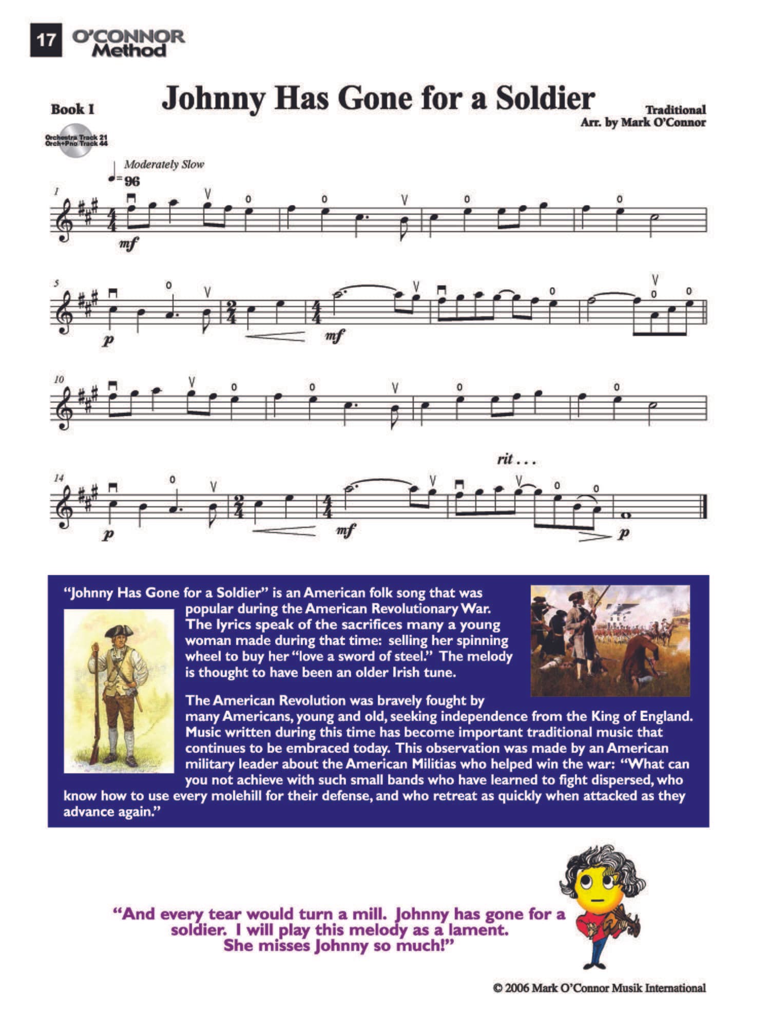 O'Connor Method for Orchestra Book I - Violin Part - Digital Download