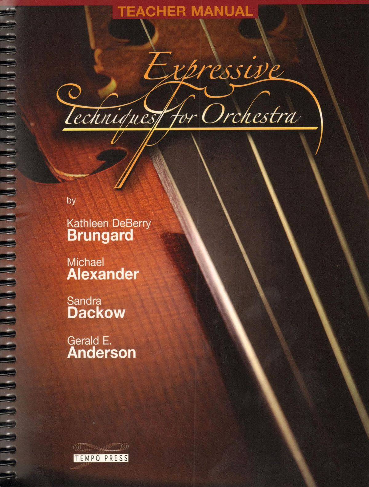 Expressive Techniques for Orchestra Teacher Manual