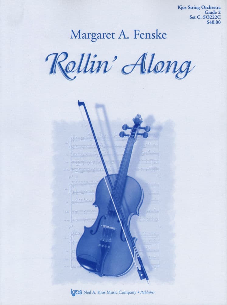 Fenske, Margaret - Rollin' Along - String Orchestra - Score and Parts - Neil A Kjos Music Co