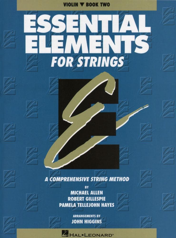 Essential Elements For Strings, Book 2 - Violin - by Allen/Gillespie/Hayes - Hal Leonard Publication