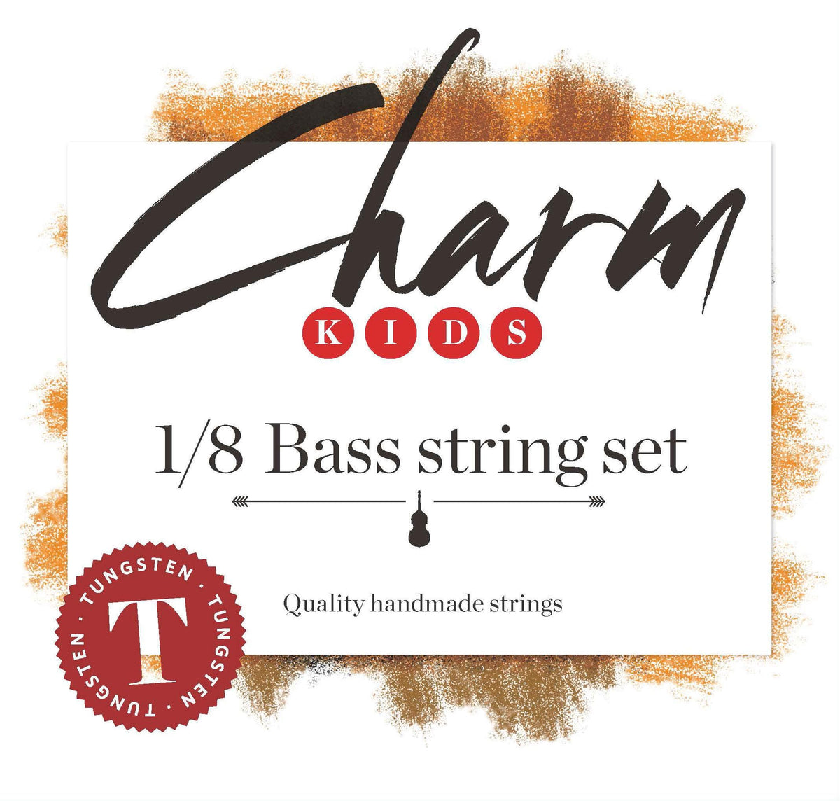 Charm Bass Orchestra String Set 1/8 Size