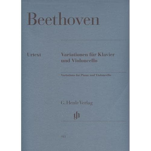 Beethoven, Ludwig Von - Variations for Piano and Cello, Op 66, WoO 45,