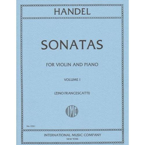 Handel's Six Sonatas Vol. 1 - Francescatti eCommerce