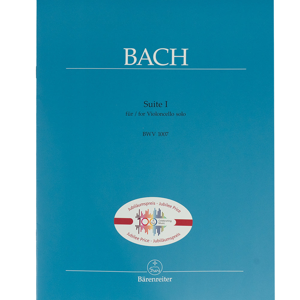 Bach, Johann Sebastian - Suite I for Violoncello solo BWV 1007