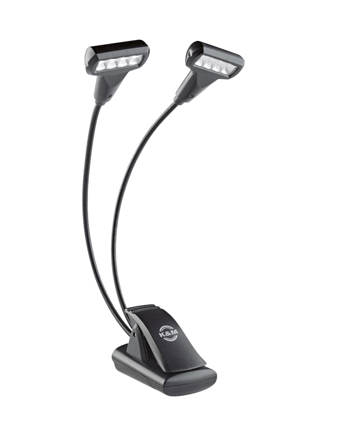K&M T-Model Double 4-LED FlexLight for Music Stands - Black